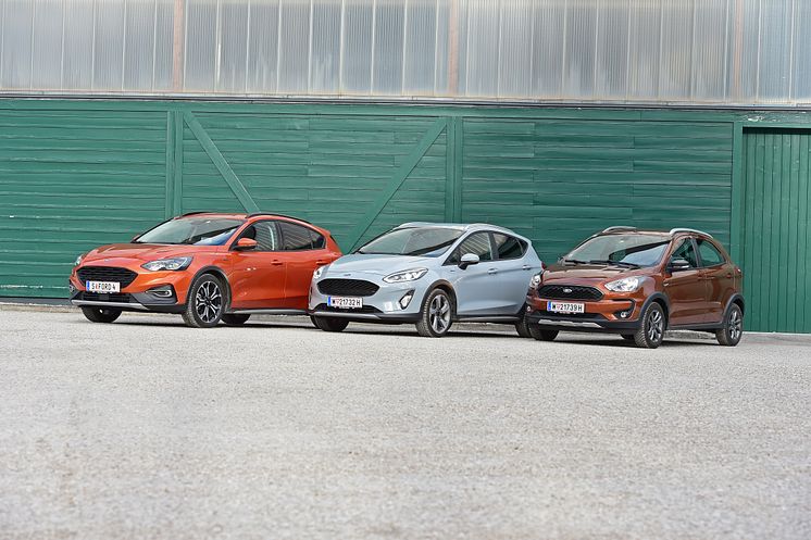 Ford Edge & Active-Produktfamilie