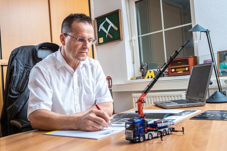 Helmut Mitterhauser, Geschäftsführer Kran-Mitterhauser GmbH