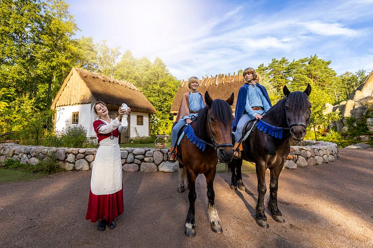 Jonatan, Skorpan och Sofia i Körsbärsdalen