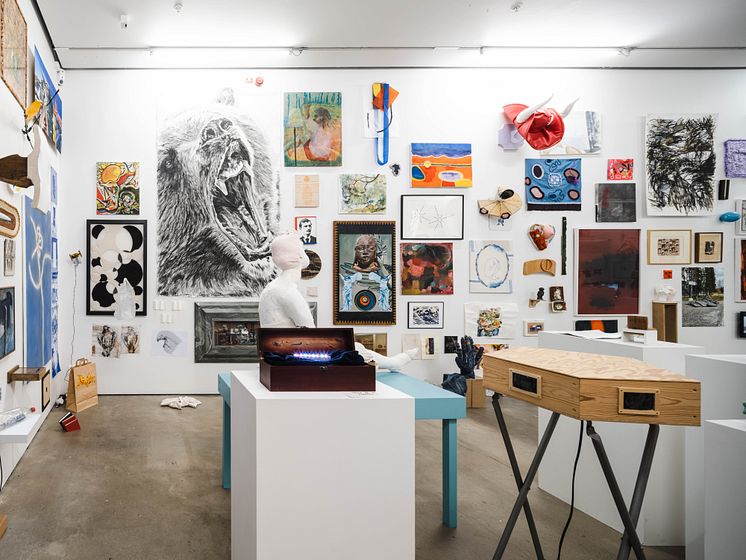 Stuff It, installationsvy, Bonniers Konsthall, 2023
