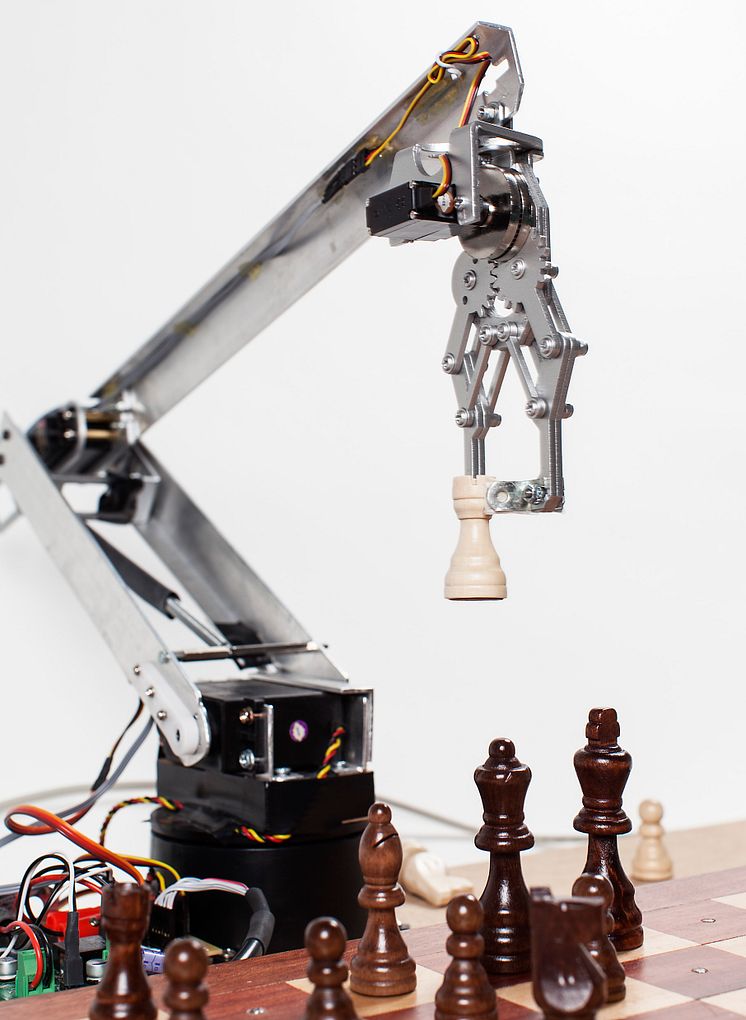 Schackrobot. Foto: Anna Gerdén