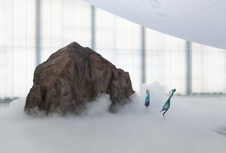 Laure Prouvost. Above Front Tears Oui Float