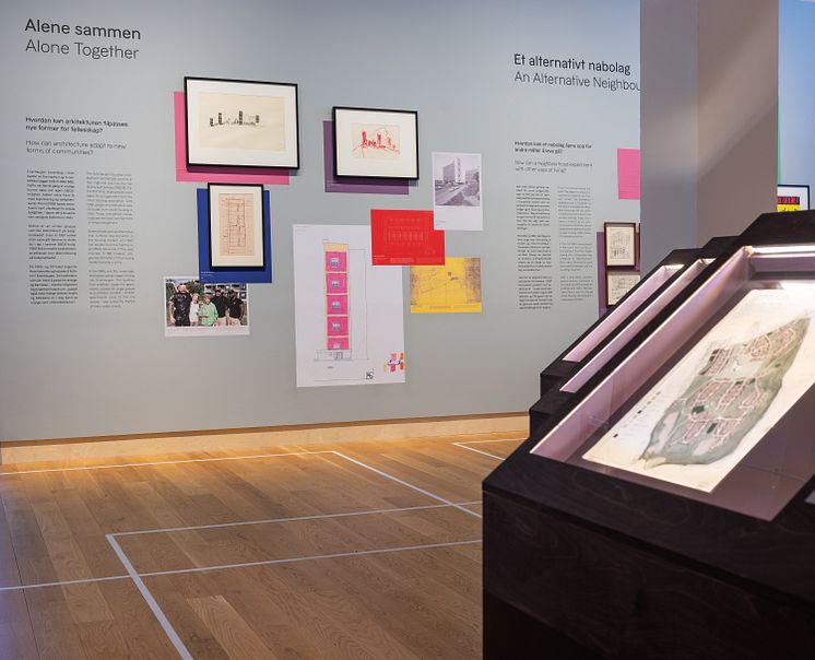 Coming into community exhibition view. Photo National Museum/Børre Høstland