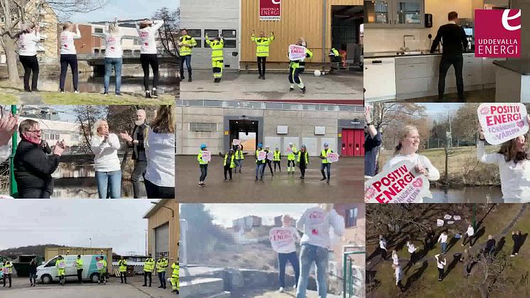 Nu har Jerusalema dance challenge även nått Uddevalla Energi!