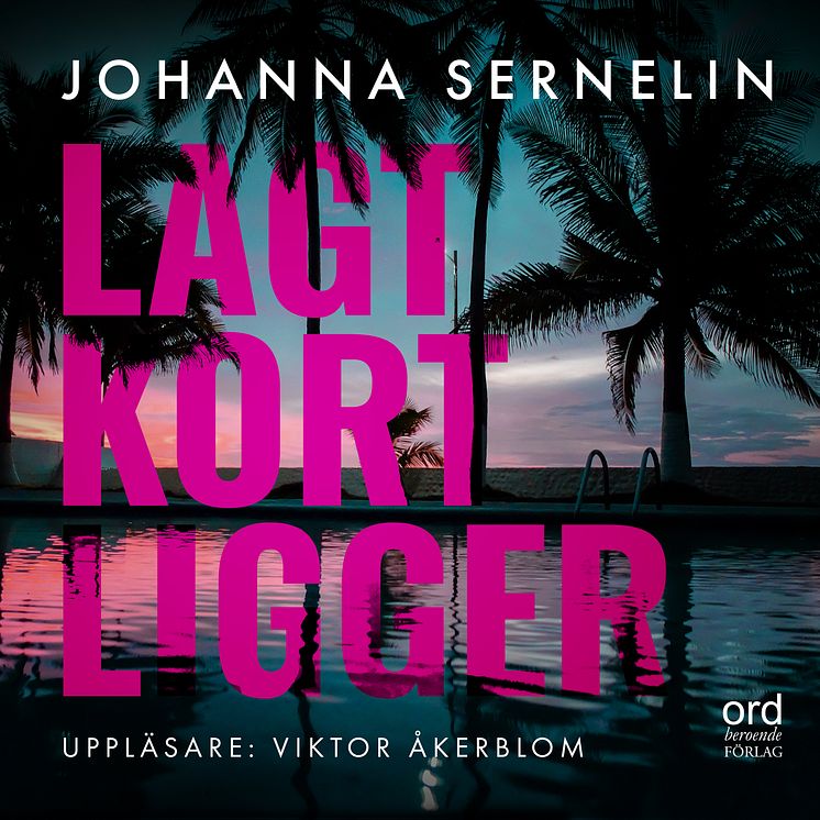 Lagt kort ligger, ljudboksframsida