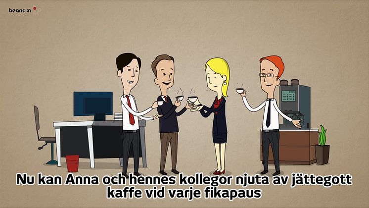 Filmen om Beans in Cup på 30 sek