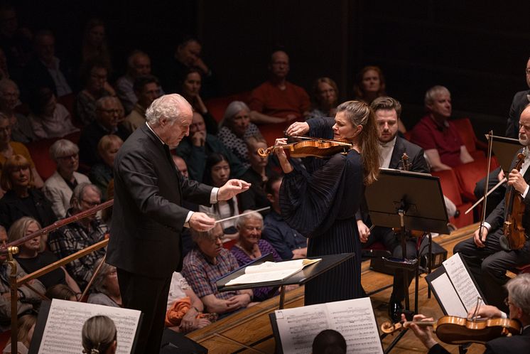 Manfred Honeck och Janine Jansen
