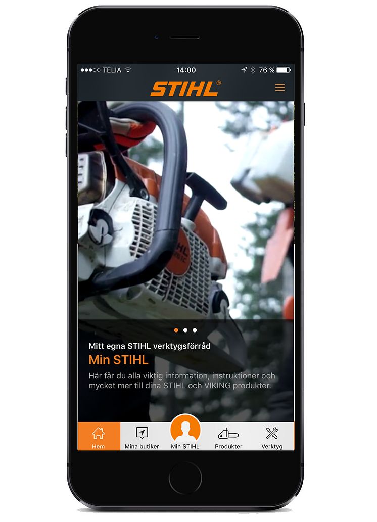 STIHL app till alla mobila enheter!