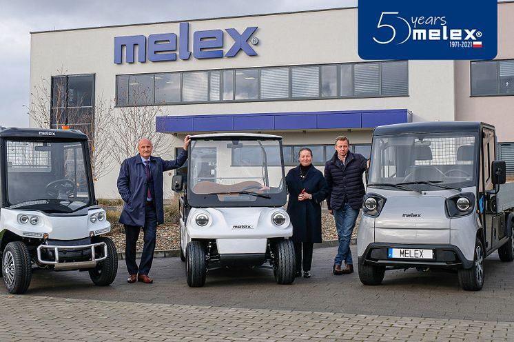 Melex Management Team, Mr Dariusz Gujda, Ms Dorota Tyszkiewicza, Mr Andrzej Muryjas - Nov 2021