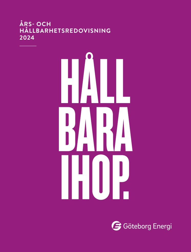 Års och hållbarhetsredovisning Göteborg Energi 2024.pdf