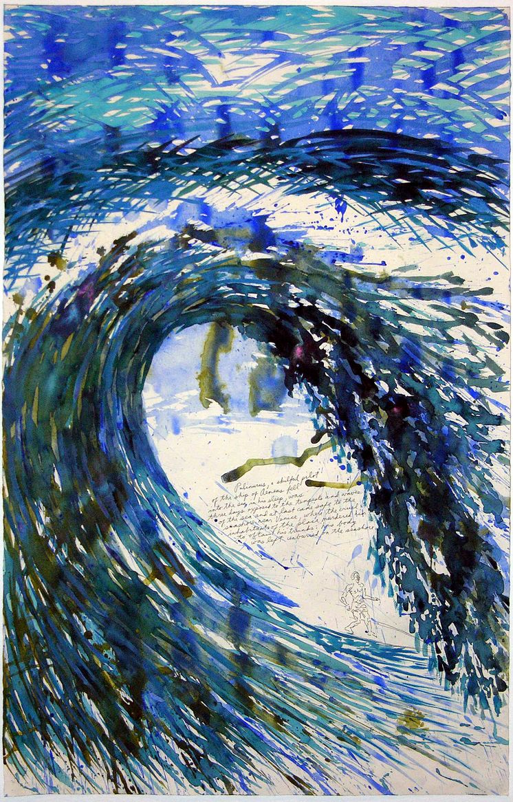 Raymon Pettibon, No Title (Palinurus, a skillful), 1999. Erling Kagge Collection.