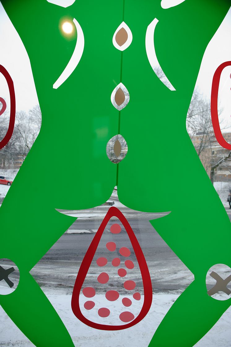 Lisa Jonasson, Detalj ur Människans inre i genomsnitt, 2012/ Lisa Jonasson, Detail from Man's Inner in Average, 2012