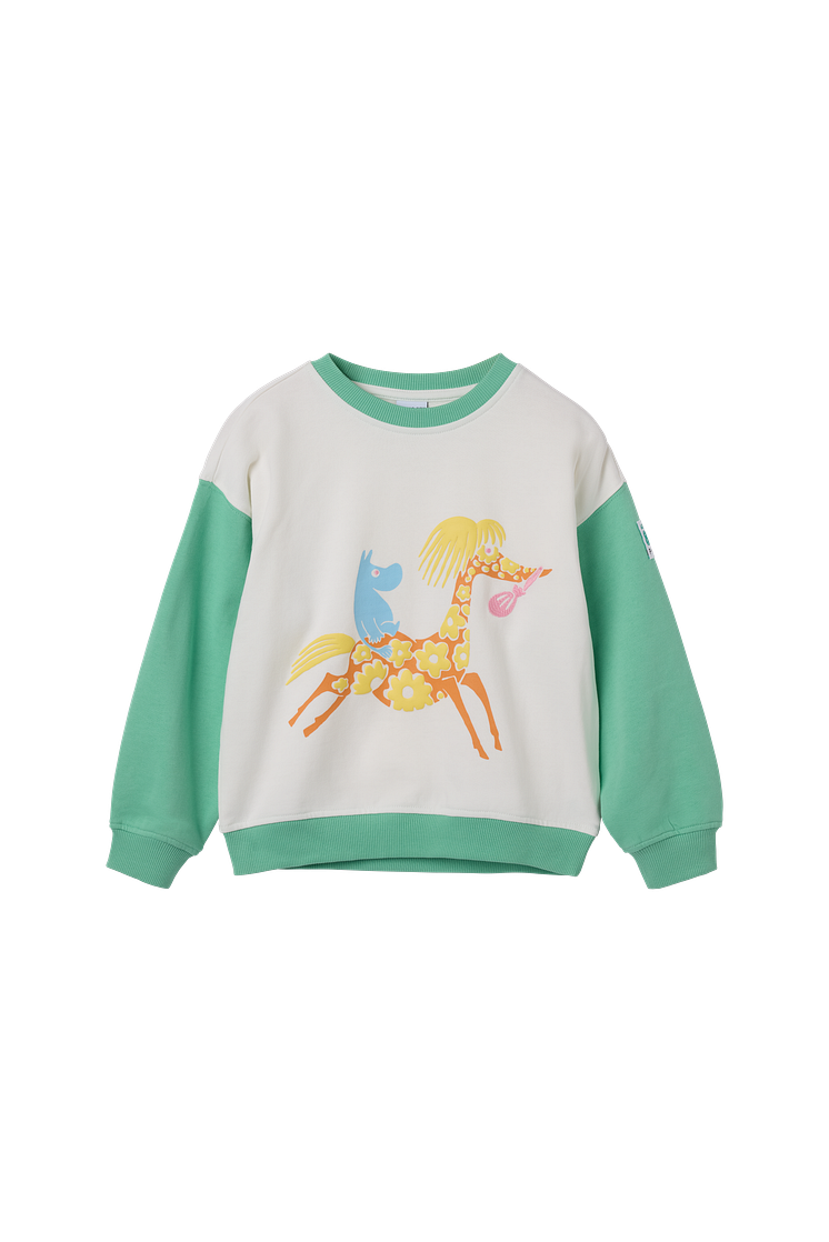 sweatshirt grön 86-140 399SEK 39.9EUR 399NOK.png