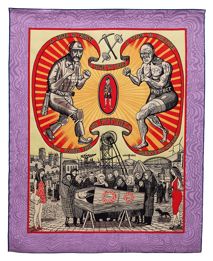Grayson Perry, Death of a Working Hero (2016)