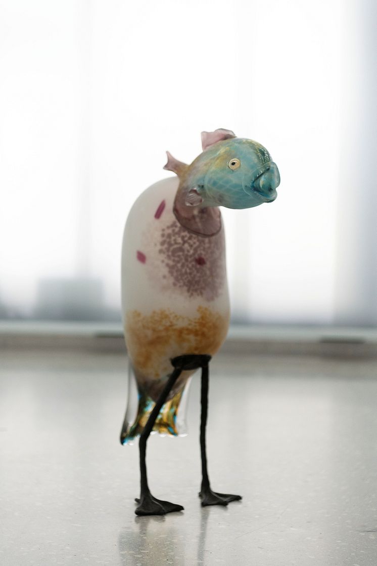 Laure Prouvost. Above Front Tears Oui Float