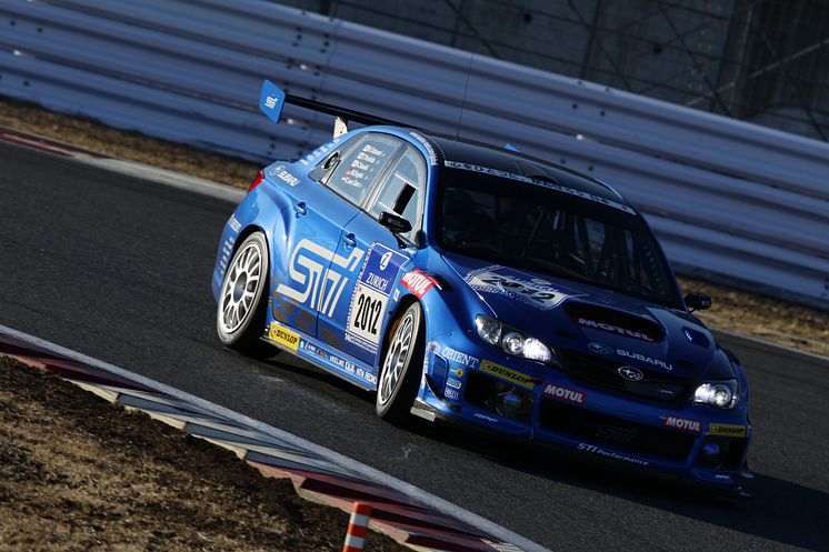 Subaru STI upprepar fjolårets seger på Nürburgring