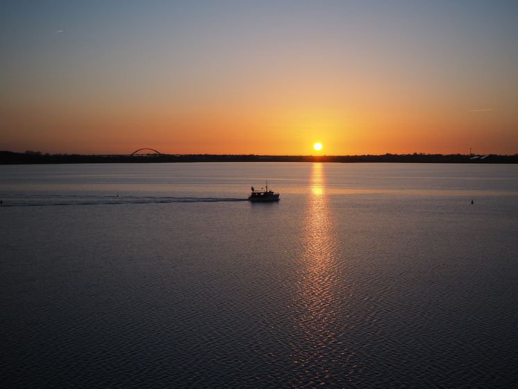 Sonnenuntergang am Binnensee 