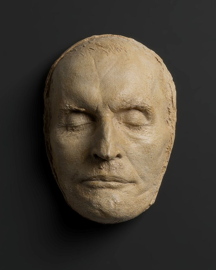 Munchs dødsmaske / Munch's death mask
