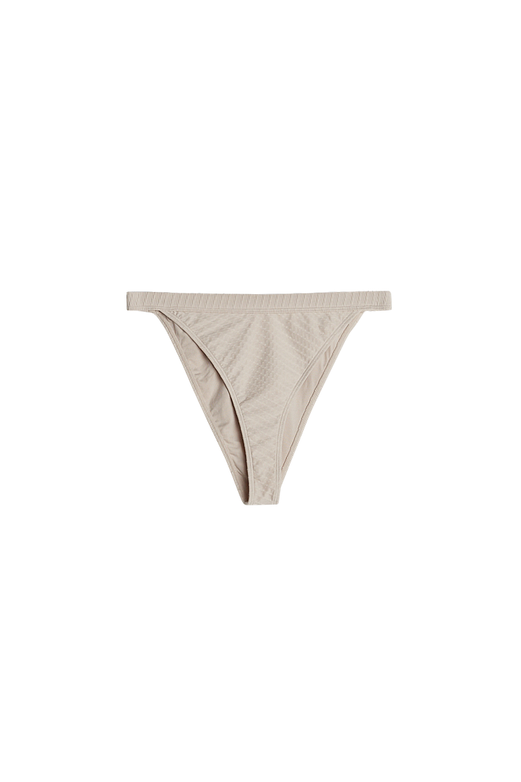 dawn high waist brief -champagne