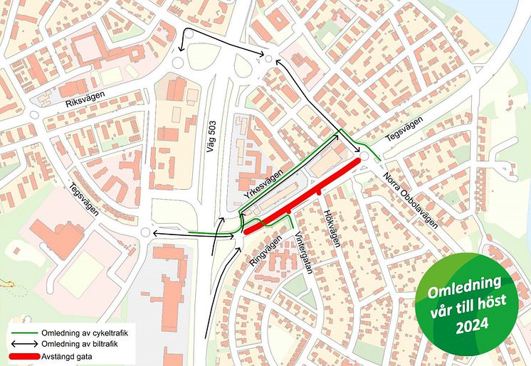 Tegsvägen - omledningskarta_vår till höst