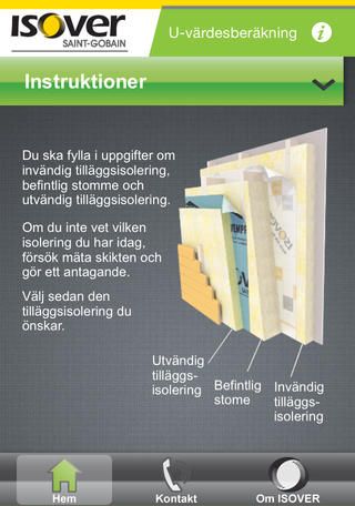 Ny version av vår u-värdesapp!