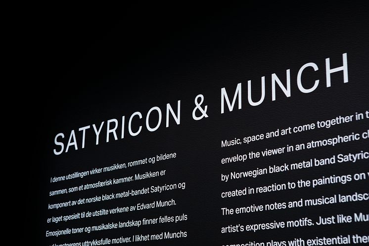 Satyricon & Munch