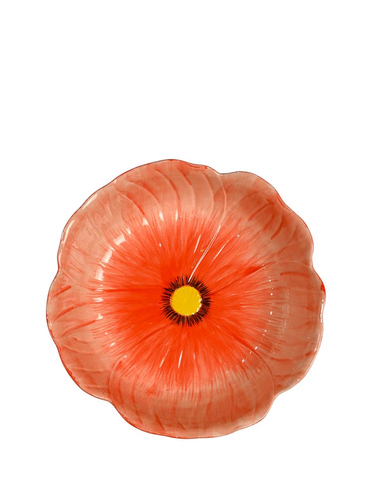 Poppy bowl L red - Byon AW25 produktbilder