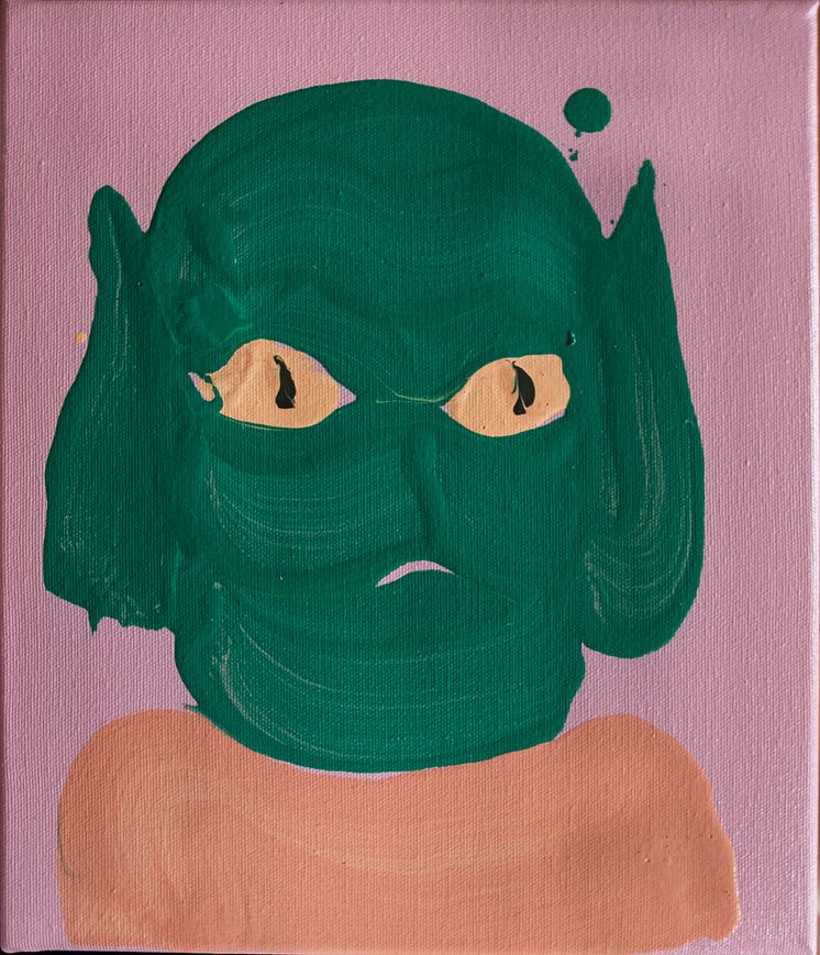 David Surman_Goblin_2020_Acrylic on canvas_30,5 × 25,5 cm.jpg