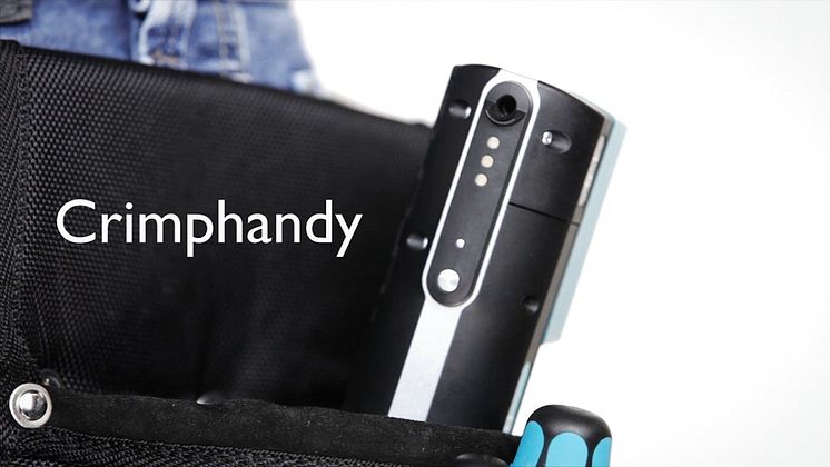 CRIMPHANDY - Den minsta skal- och crimpautomaten på marknaden