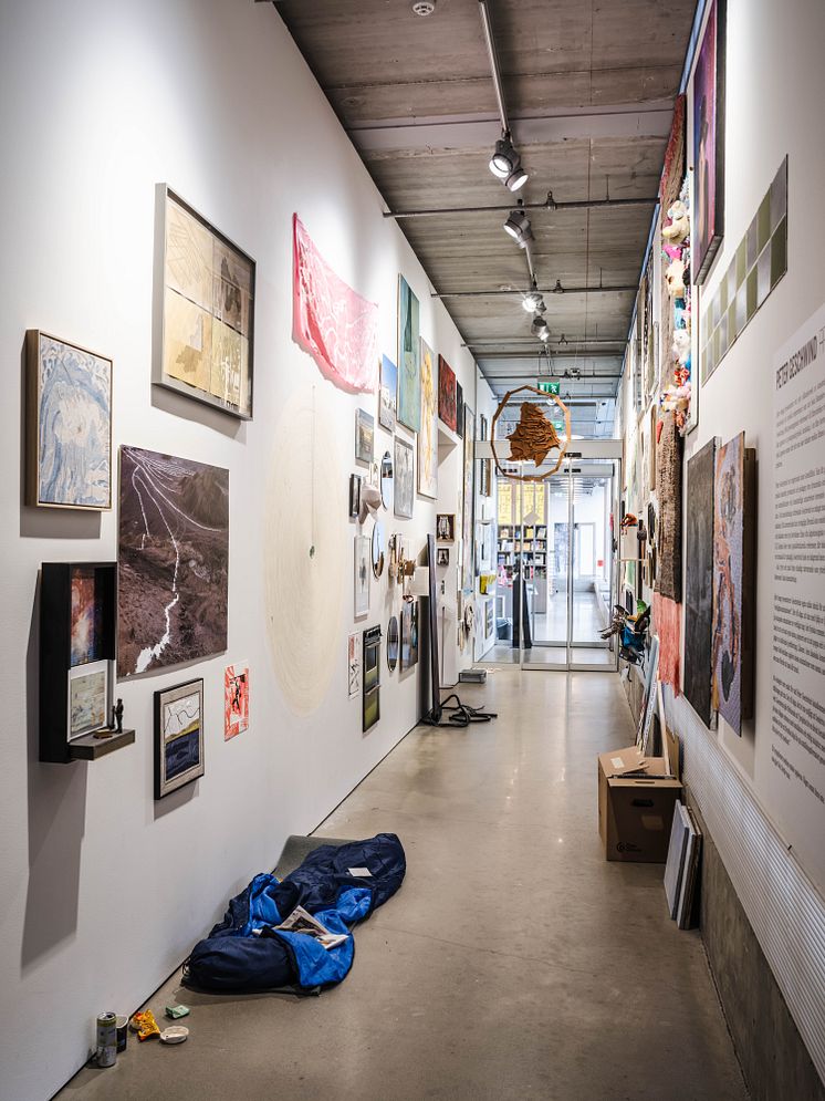 Stuff It, installationsvy, Bonniers Konsthall, 2023
