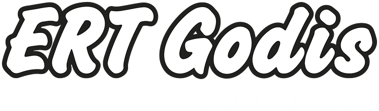 ERTGodis Logotyp Vit text