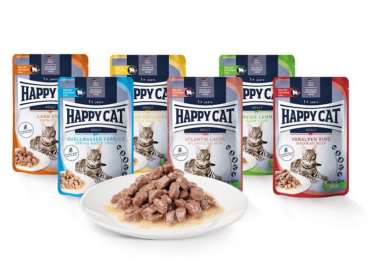 Happy Cat Culinary Meat in Sauce