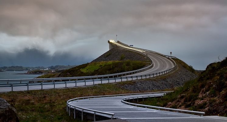 Eldhusøya viewpoint - Atlantic road -  Norwegian Scenic Route