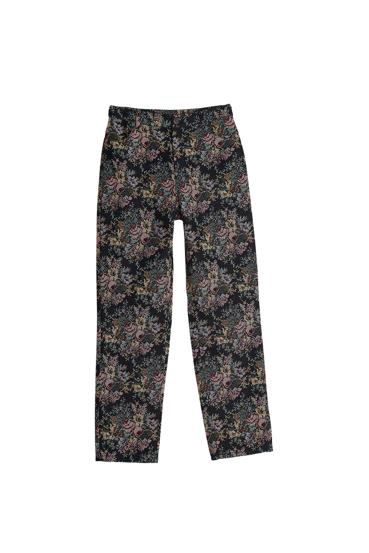 Sally jacquard trousers
