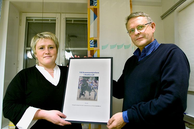 Bente Sandström och Sten Bodin