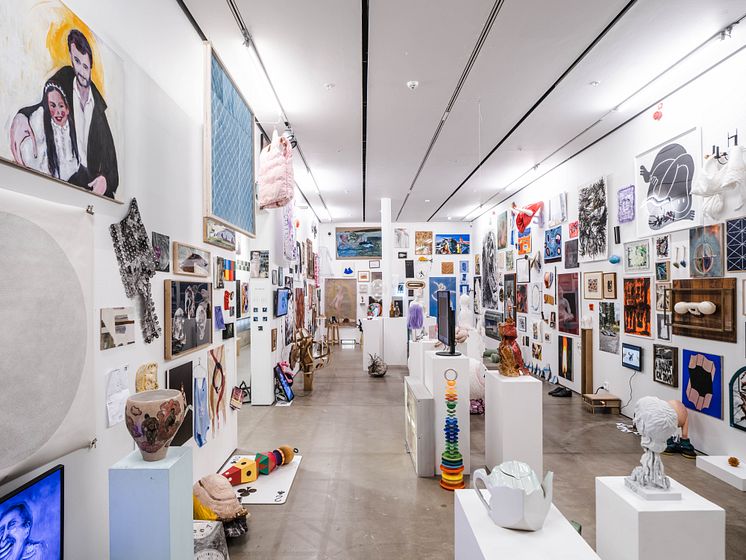 Stuff It, installationsvy, Bonniers Konsthall, 2023