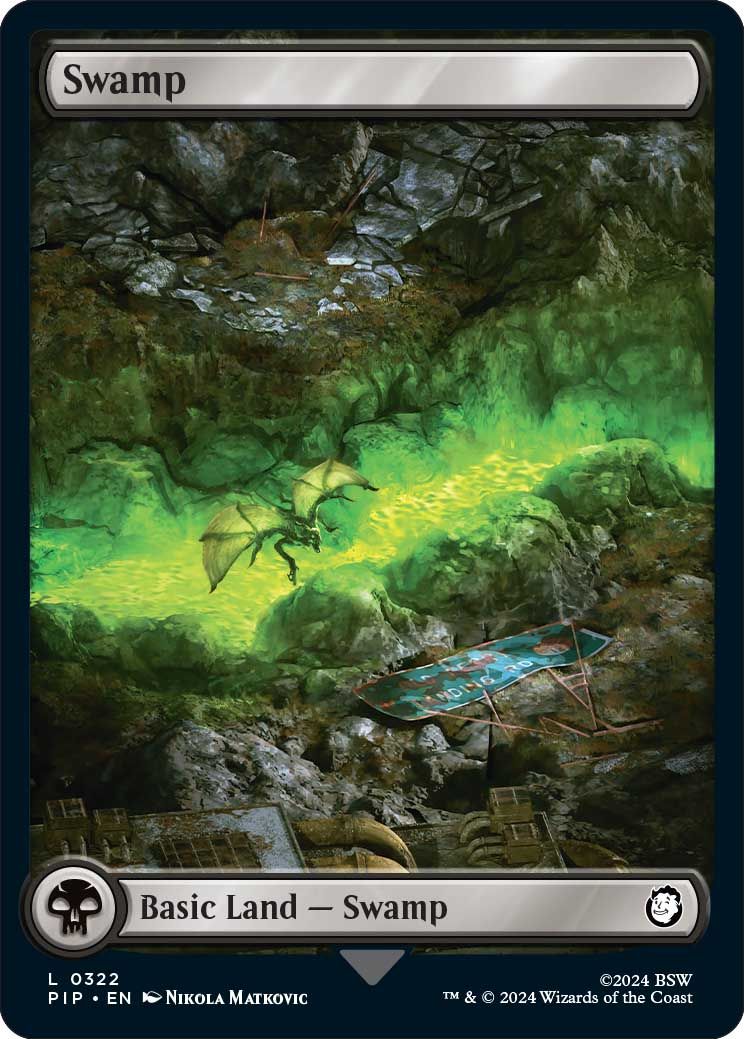0322 Basic Land Swamp