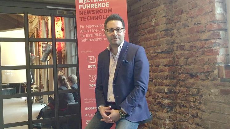 Mynewsdesk Interview mit Carsten Frederik Buchert von der Felix Burda Stiftung // Newsroom of the Year Gewinner 2016