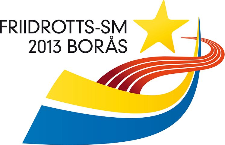 Logotype Friidrotts-SM 2013 Borås
