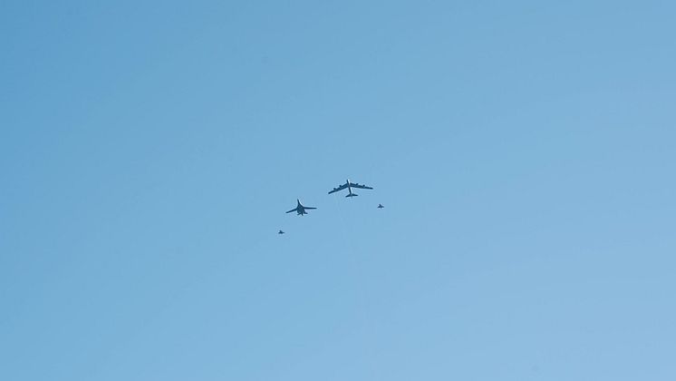 240306 Filmklipp 1 Samövning med amerikanska Bomber Task Force.mp4