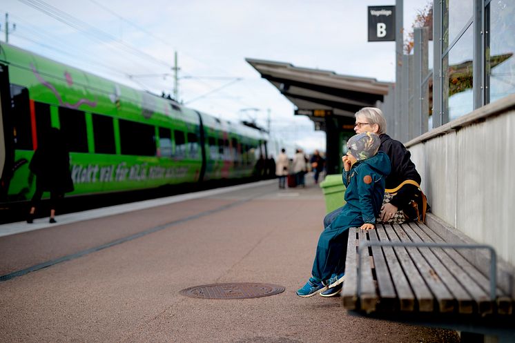 Öresundståg Falkenbergs station