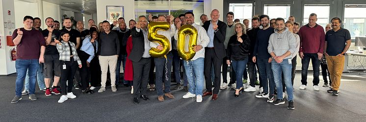 50 Mio. eCommerce Shipments