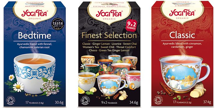 YOGI TEA växer i dagligvaruhandeln 