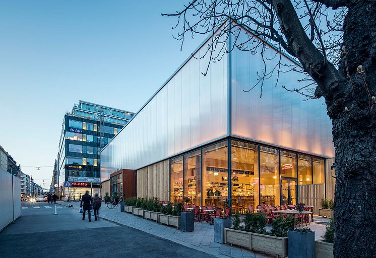 Tillfälliga Saluhallen, Stockholm, Tengbom