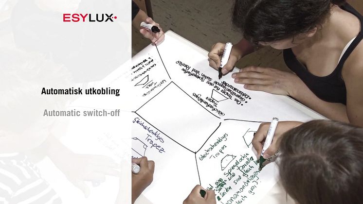 ESYLUX tilstedeværelsesdetektorer