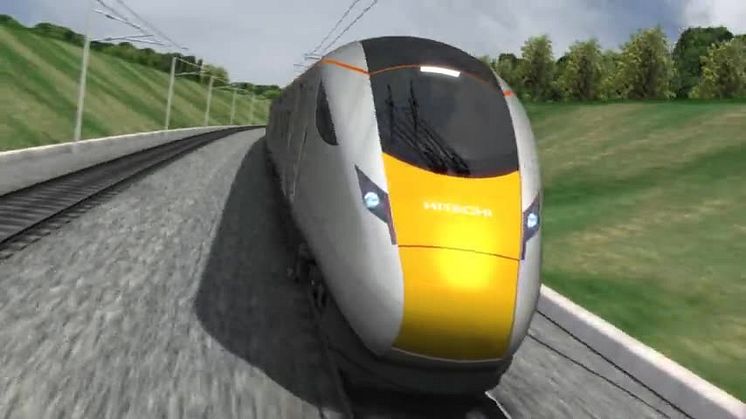 Hitachi Class 800/801 train for the Intercity Express Programme
