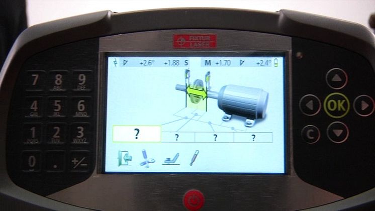 Fixturlaser GO Pro - shaft alignment with adaptive user interface