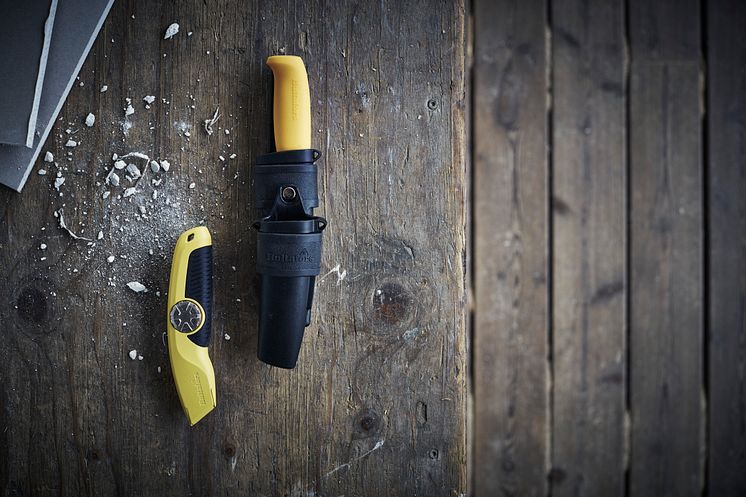 Sikkerhetskniver i dobbelthylster - Hultafors