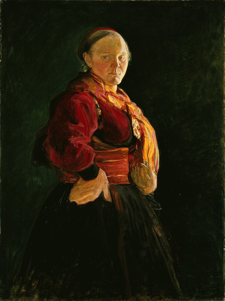 Det magiske nord. Halfdan Egedius, Mari Clasen, 1895