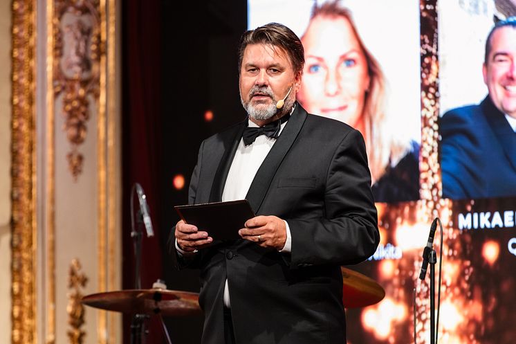 Gold Winner Founder of the Year Large Size Companies, Pernilla Ramslöw, co-founder NOX and co-owner Nikita 7